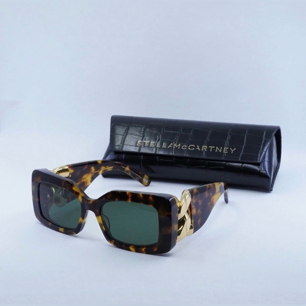 Stella McCartney Tortoiseshell Square Sunglasses … - image 6